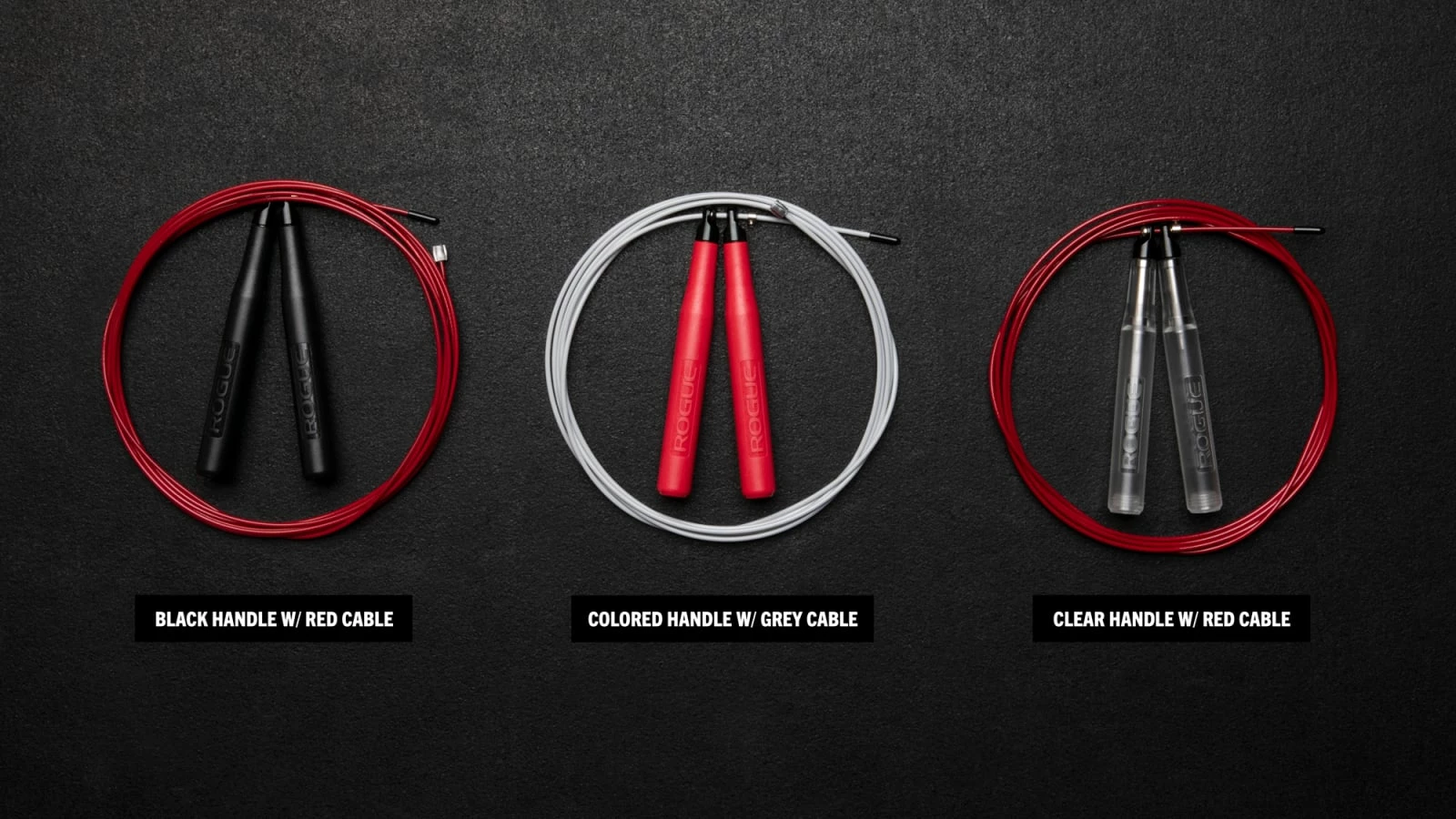 Rogue Fitness Rogue SR-1S Short Handle Bearing Speed Rope - Image 2