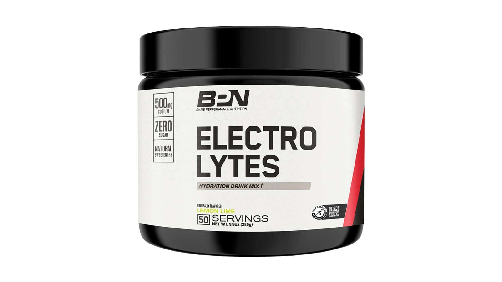Bare Performance Nutrition Electrolytes Hydration Drink Mix - Lemon Lime
