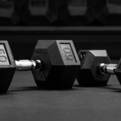 Unbranded Rubber Hex Dumbbell