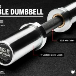 Rogue Fitness Rogue DB25-10 Loadable Dumbbell