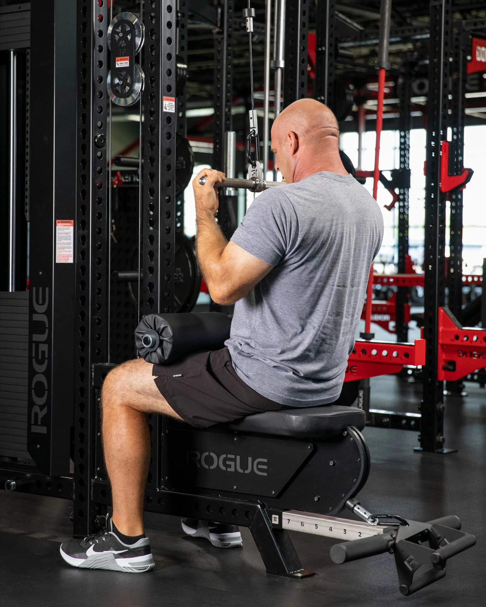 Rogue Fitness Rogue Stainless Straight Lat Bar - Image 5