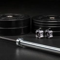 Rogue Fitness Charlie Bar & Bumper Set